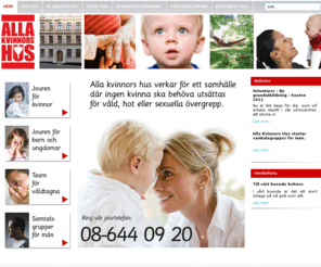 allakvinnorshus.com: Welcome to the Frontpage
Joomla! - ett lättanvänt webbpubliceringssystem (Content Managament System) som är baserat på öppen källkod.