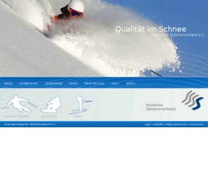 skilehrerverband.info: Deutscher Skilehrerverband e.V.
Qualität im Schnee. Ski Alpin, Telemark, Snowboard, Nordic