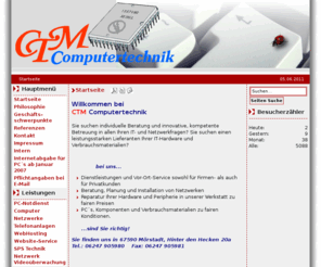 ctm-computertechnik.com: Startseite
Joomla! - dynamische Portal-Engine und Content-Management-System