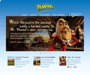 plantersnyc.com: Planters | Naturally Remarkable
Welcome to Planters Nuts where you can learn more about our products and our sustainability efforts. Let Mr. Peanut show you around.