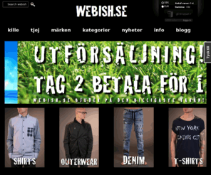 webish.se: webish.se Fifth Avenue Shoe Repair, Carin Wester, Denim Demon och Julian Red
Fifth Avenue Shoe Repair, Julian Red, Carin Wester, Denim Demon och mÃ¥nga andra mÃ¤rken hos webish!