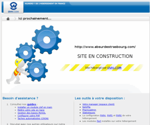 absurdestrasbourg.com: En construction
site en construction