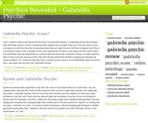 psychics-revealed.com: Psychics Revealed – Gabriella Psychic
We reveal the truth behind online psychics such as Gabriella, Sylvia, etc. Are they scams or not?