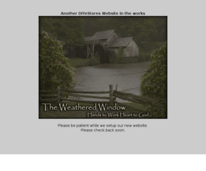 theweatheredwindow.com: The Weathered Window
Type Your Website Description Here