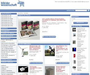 wissenschaftsshop.info: | bild der wissenschaft shop - Geschenke und Geschenkideen, Ideen zum Staunen, Physikspielzeug vom Fliegenden Kreisel bis zu Einsteins trinkender Ente. Erlesenes Wissen und Wissen scheibchenweise: DVDs, Hörbücher und CD-ROMs!
Geschenke und Geschenkideen, Ideen zum Staunen, Physikspielzeug vom Fliegenden Kreisel bis zu Einsteins trinkender Ente. Erlesenes Wissen und Wissen scheibchenweise DVDs, Hörbücher und CD-ROMs