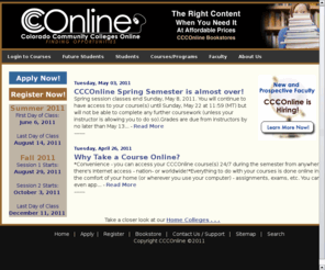 ccconline.org: - CCCOnline Home Page
CCCOnline