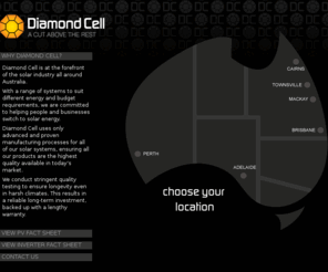 diamondcell.net: Solar Power Cairns | Solar Power Australia
Diamond Cell is at the forefront of the solar industry all around Australia.