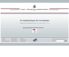 immobilienauktionen-thueringen.com: Hessen-Thüringische Grundstücksauktions AG HTG Immobilienversteigerungen Auktionshaus Frankfurt am Main
Immobilienversteigerungen und Auktionen der Hessen-Thüringischen Grundstücksauktions AG Frankfurt am Main