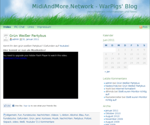 midiandmore.de: MidiAndMore.Network – WarPigs' Blog: Verschiedenste Informationen und News!
