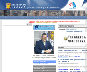 municipio.gob.pa: Municipio de Panamá
podrán encontrar información y noticias relevantes sobre las actividades, los proyectos, las campañas y los planes realizados en el municipio de Panamá