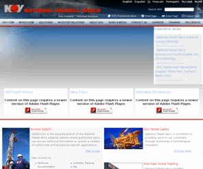 wildcatservices.com: National Oilwell Varco
National Oilwell Varco is a worldwide leader in providing major mechanical components for land and offshore drilling rigs, complete land drilling and well servicing rigs, tubular inspection and internal tubular coatings, drill string equipment, extensive lifting and handling equipment, and a broad offering of downhole drilling motors, bits and tools. National Oilwell Varco also provides supply chain services through its network of distribution service centers located near major drilling and production activity worldwide.