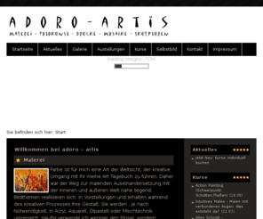 adoro-artis.com: Willkommen bei adoro - artis
adoro-artis - Malerei, Fotokunst, Drucke, Mosaike, Skulpturen