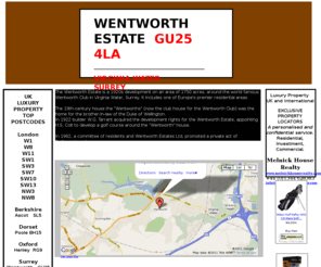 gu254la.info: WENTWORTH
Welcome to Wentworth,UKs premier luxury property and ,world class golf,