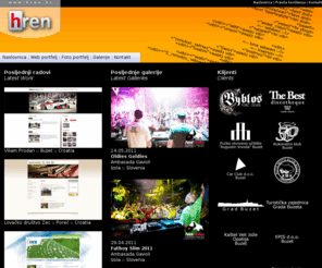 hren.hr: Hren :: Web development :: Photography
Hren :: jednostavan i funkcionalan web dizajn :: fotografije s pažnjom na detalje :: simple and functional web design :: photograph with attention to detail