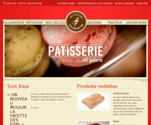 lesmoulinslafayette.com: Les Moulins La Fayette - Accueil
Le service de boulangerie et de pâtisserie des Moulins La Fayette saura émoustiller tous vos sens, allant de la délicieuse odeur au plaisir de goûter les produits fraîchement sortis du four.