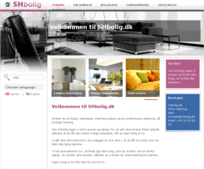 shbolig.com: Velkommen til SHbolig.dk
SHBolig