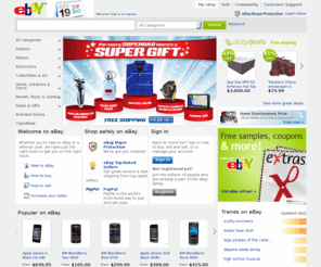 ebaycommunitywiki.com: eBay - New & used electronics, cars, apparel, collectibles, sporting goods & more at low prices
Buy and sell electronics, cars, clothing, apparel, collectibles, sporting goods, digital cameras, and everything else on eBay, the world's online marketplace. Sign up and begin to buy and sell - auction or buy it now - almost anything on eBay.com