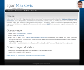 imarkovic.com: Igor Marković
