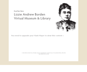 lizzieandrewborden.com: Lizzie Andrew Borden Virtual Museum & Library
Lizzie Borden Virtual Museum and Library: devoted to the examination of the Borden murders of 1892, Fall River, and Victorian America