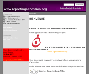 reportingaccession.org: www.reportingaccession.org - BIENVENUE
CMSimple is a simple content management system for smart maintainance of small commercial or private sites. It is simple - small - smart!