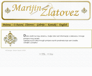 zlatovez-marija.com: Marija Home
Zlatovez / Gold embroidery of Marija Jovanic
