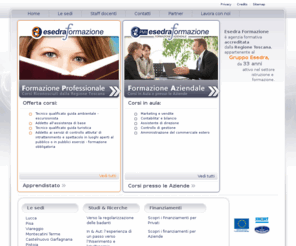 formazionetoscana.com: Corsi di Formazione in Toscana - Esedra Formazione
L'Agenzia Formativa eroga questi servizi attraverso la formazione finanziata con Fondo Sociale Europeo, l'attivitÃ  riconosciuta, la formazione obbligatoria esterna in apprendistato, i voucher individuali e infine i fondi interprofessionali.
