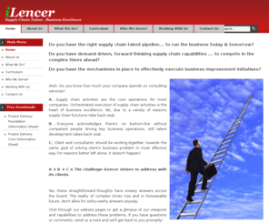 ilencer.com: Advancing Supply Chain Profession
iLencer - The Supply Chain Talent Development Company, Supply Chain Excellence in Uncertain Times, Business Excellence, Supply Chain Training, Career Management, Value focused Supply Chain Consulting