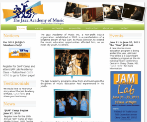 jazzacademy.org: The Jazz Academy of Music — Metropolitan Washington
