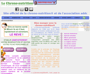 la-chrononutrition.com: chrononutrition le régime du docteur alain delabos
chrononutrition, le régime du docteur Alain Delabos. Grâce à ce régime minceur original découvrez un nouveau moyen efficace de perdre du poids