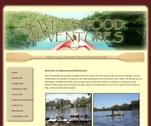 ravenswoodadventures.com.au: Ravenswood Adventures - Home
Hobie Kayak Hire Dingy Hire, Canoe Hire and tours on the Murray River in Ravenswood near Mandurah.