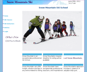 snow-mountain.net: Snow Mountain
Snow Mountain Ski School