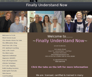 finallyunderstandnow.com: Finally Understand Now
You can heal your life and learn to love yourself, sharing the work of Louise Hay and the wisdom of the Angels.