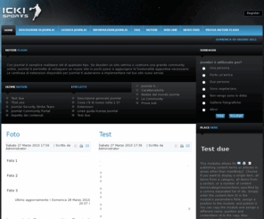 nicosmio.com: Benvenuto in Joomla
Joomla! - il sistema di gestione di contenuti e portali dinamici
