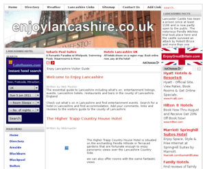 enjoy-lancashire.co.uk: Enjoy Lancashire
Enjoy Lancashire  A guide to Lancashire hotels, attractions and restaurants in Lancashire