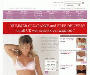 littlewomen.com: Little Women :: Petite Lingerie :: A, AA, AAA Cup Bras :: Bras for Small Women
Little Women UK Ltd specialise in the supply of lingerie, swimwear and ladies underwear from leading international brands.