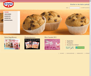 oetker.dk: Forside - Dr. Oetker
Forside, Dr. Oetker Danmark A/S: Kvalitet er den bedste opskrift. Du kan finde alt omkring Dr. Oetker Danmark her! 