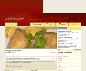 saborosas.com: Saborosas.com - Receitas de culinÃ¡ria e gastronomia online
Comunidade online de culinÃ¡ria, com receitas de culinÃ¡ria deliciosas introduzidas pelos nossos membros.
A utilizaÃ§Ã£o, registo, e colocaÃ§Ã£o de receitas Ã© totalmente gratuita venha, e tenha gosto na vida!