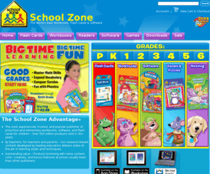 schoolzone.com: Elementary workbooks, educational software, and flash cards for children | School Zone
School Zone | The World's Best Workbooks | The most experienced,trusted and popular publisher of pre-K and elementary educational workbooks and software.