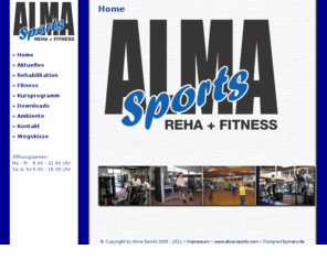 alma-sports.com: Alma Sports
Alma Sports Gelsenkirchen, Reha und Fitness