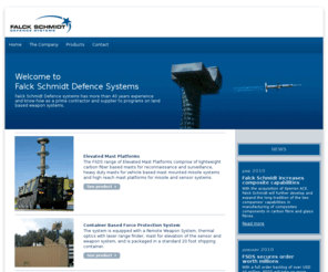 f-sds.com: Falck Schmidt Defence Systems - Military Weapon Systems
Falck Schmidt Defence systems has more than 40 years experience and know how as a prime contractor, contractor and supplier to programs on land based weapon systems.