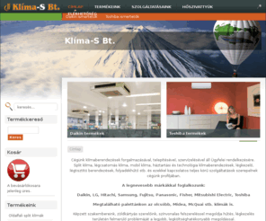 klimasbt.com: Klíma-S Bt.
Klíma-S Bt. webshopja