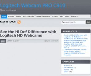 logitech-webcam-pro-c910.com: Logitech 1080p Webcam Pro C910
Logitech 1080p Webcam Pro C910, Reviews, Video, Picture, Info, Download, Logitech, webcam, C910