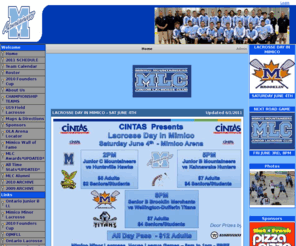 mimicojuniorlacrosse.com: MIMICO JUNIOR B LACROSSE CLUB
Hometeamz.com - Specializes in online sports league websites, team websites, and league management software.  Manage team schedules, game results, automated standing, tournament brackets, field schedules, umpire scheduling, online registration, fundraising, sponsor ads, photos, news, and more.