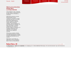 rafaelbaro.com: Fábrica de embutidos Rafael Baró. La Ampurdanesa
La Ampurdanesa, fábrica de embutidos Rafael Baró, SA