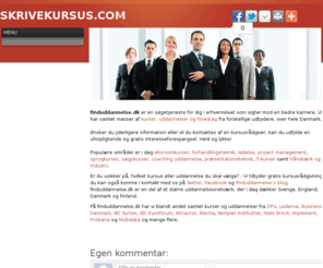 skrivekursus.com: Kurser og kompetenceudvikling
