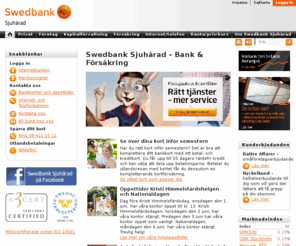 swedbanksjuharad.se: Swedbank Sjuhärad AB
Swedbank Sjuhärad - Fristående bank i Borås, Bollebygd, Mark och Svenljunga. Vinsten som går till Sparbanksstiftelsen stödjer bygdens utveckling.