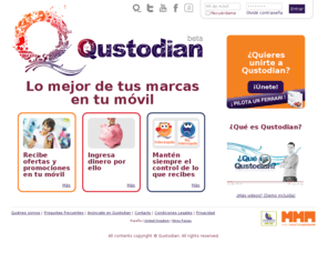 yoad.es: Qustodian -- Te acercamos lo mejor de tus marcas favoritas
Qustodian es un servicio móvil de marketing y ventas que facilita la comunicación entre las personas y aquellas marcas y comercios que más les interese. Qustodian ayuda a crear un perfil electrónico personal (Yoad), cuidar de él y sacarle el máximo partido tanto para recibir ofertas relevantes como dinero.