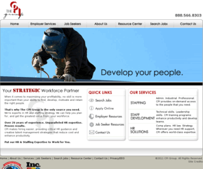 cpi-group.com: Homepage
A nationally recognized, award winning HR Solutions firm with a 26-year history of providing outstanding HR consulting & ongoing support, customized employee training and contract staffing and professional recruitment solutions. 