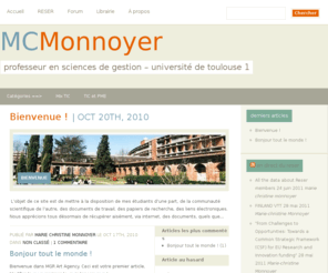 mc-monnoyer.com: Marie Christine Monnoyer | Professeur en Sciences de  Gestion - Université de Toulouse 1
Professeur en Sciences de  Gestion - Université de Toulouse 1