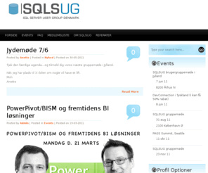 sqlsug.dk: SQL Server User Group Denmark
